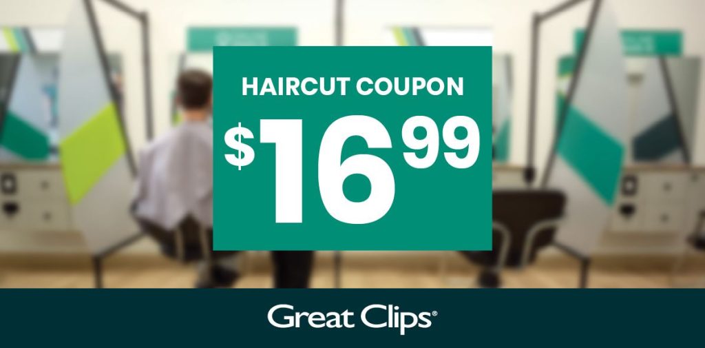 Great clips $16.99 Coupon